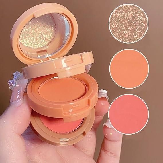 GlowPop Radiance Palette – Sculpt. Shine. Slay. ✨💖🎨