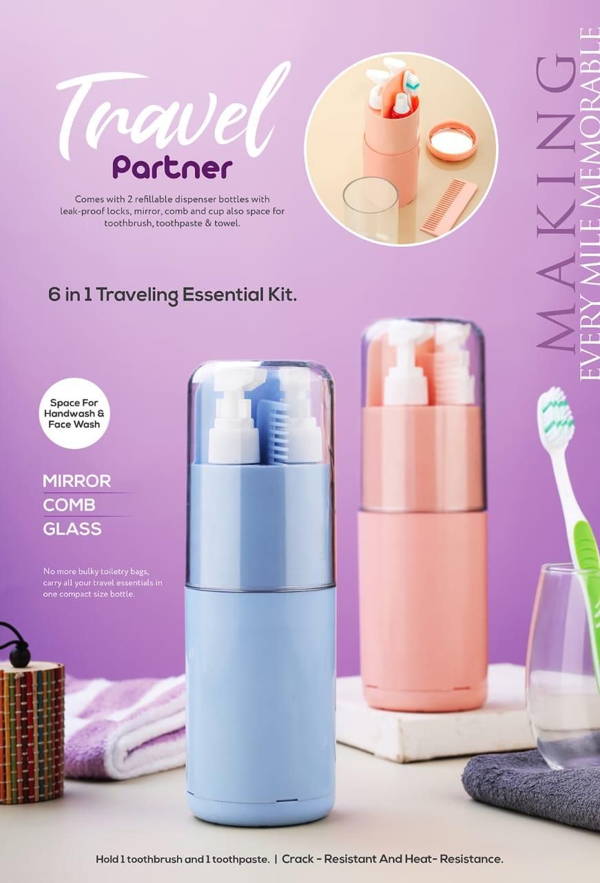 NomadCare Kit – Pack. Fresh. Go. 🧳✨🪥💦
