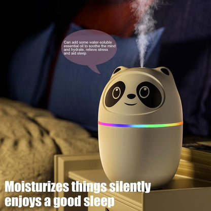 Mini Cute Panda Cool Mist Humidifier & Aroma Diffuser