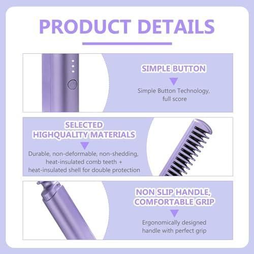 GlamGlide Pro Comb – Sleek. Fast. Fabulous. 💁‍♀️🔥✨