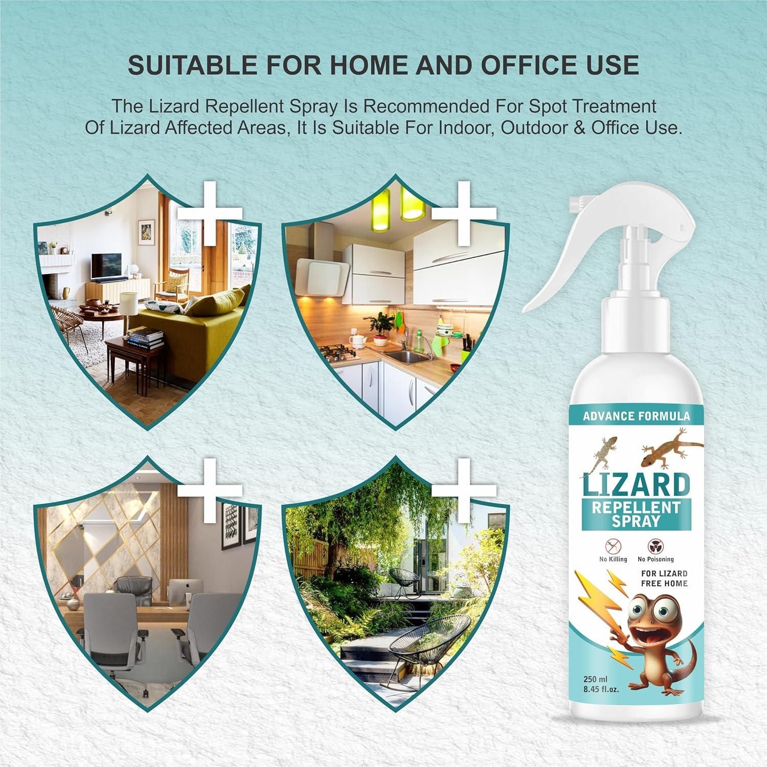 LizardAway Spray Shield – Natural. Powerful. Safe. 🌿🦎🏠 ( BUY 1 GET 1 FREE )