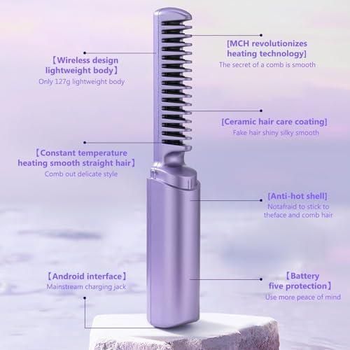 GlamGlide Pro Comb – Sleek. Fast. Fabulous. 💁‍♀️🔥✨