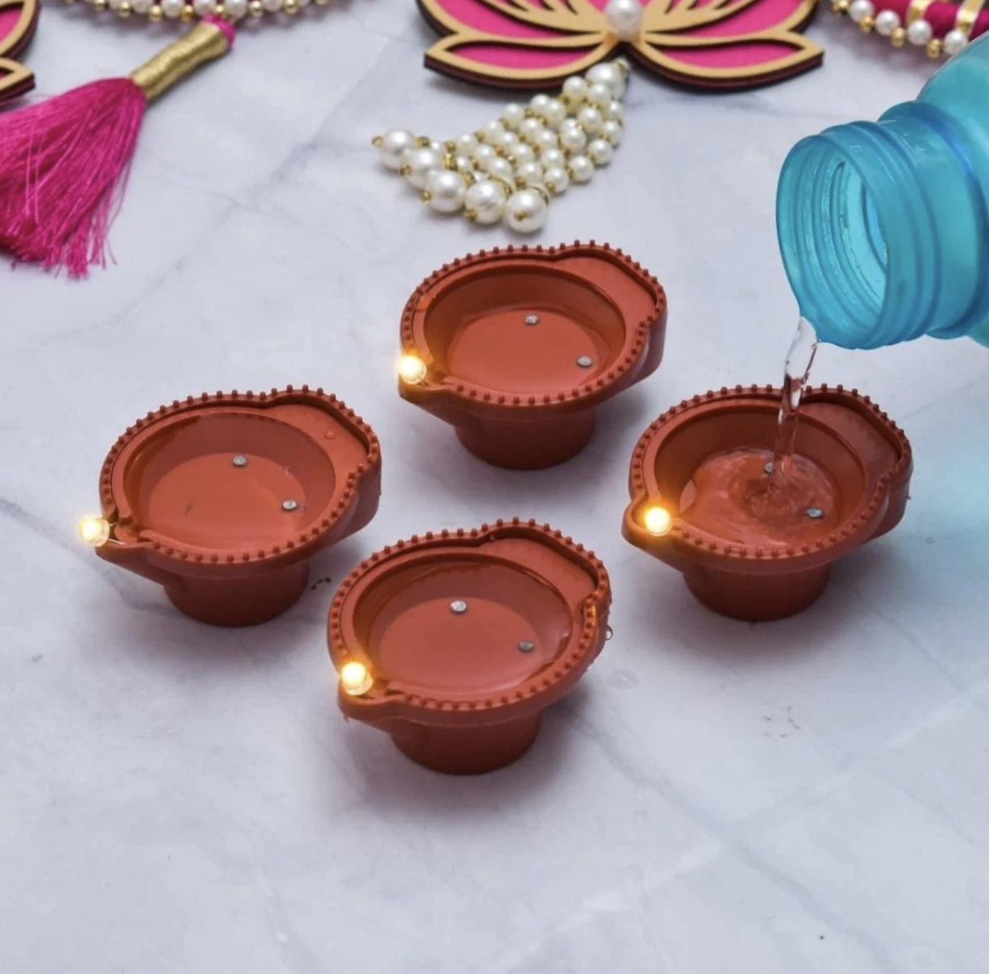 JalJyoti Diyas – Divine 🙏 Radiant 🌟 Bliss 😊