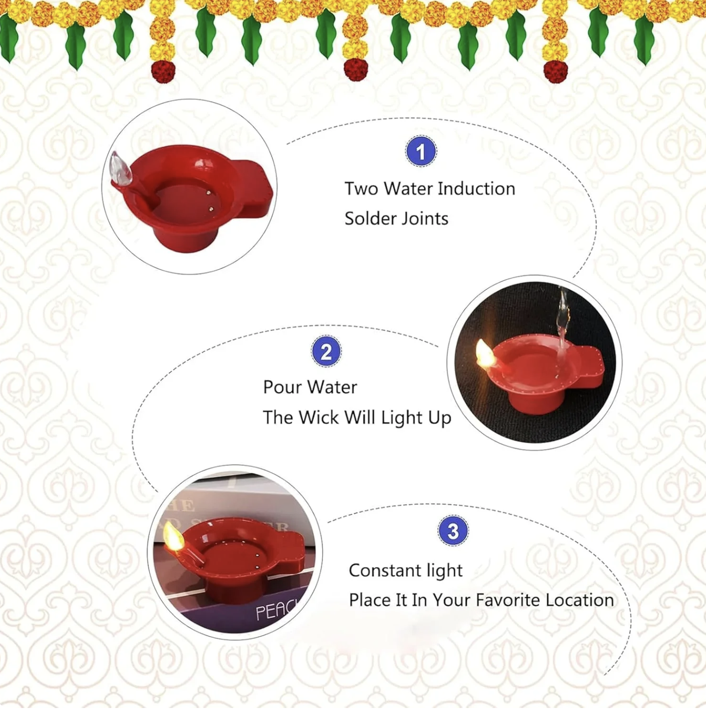 JalJyoti Diyas – Divine 🙏 Radiant 🌟 Bliss 😊