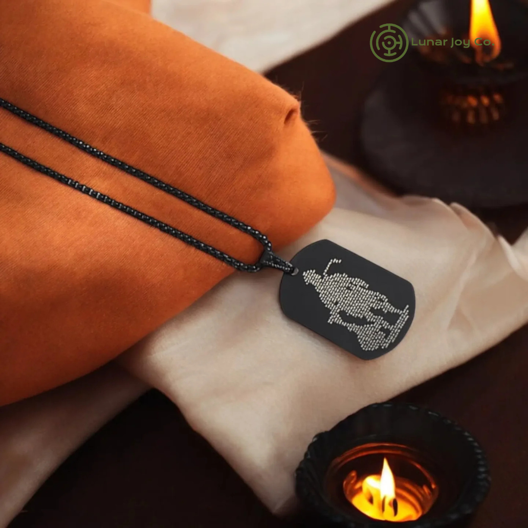 Hanuman Chalisa Pendant – Strength 💪 Protection 🛡️ Faith 🙏