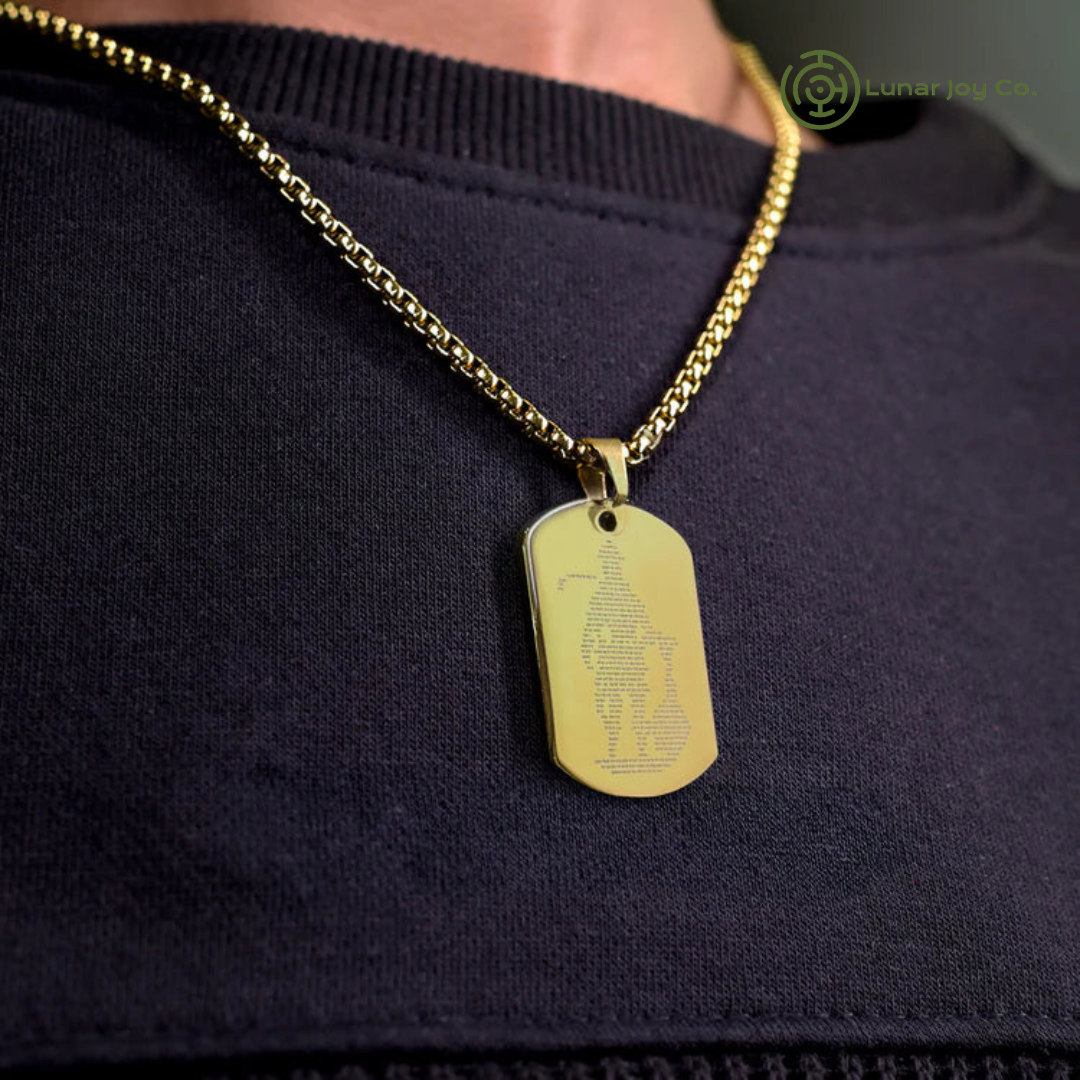 Hanuman Chalisa Pendant – Strength 💪 Protection 🛡️ Faith 🙏