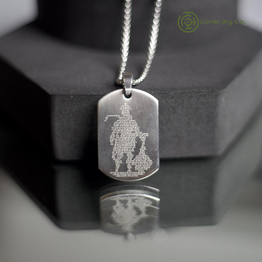 Hanuman Chalisa Pendant – Strength 💪 Protection 🛡️ Faith 🙏